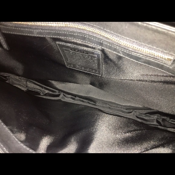 Coach Black Logan Briefcase - Picture 13 of 15